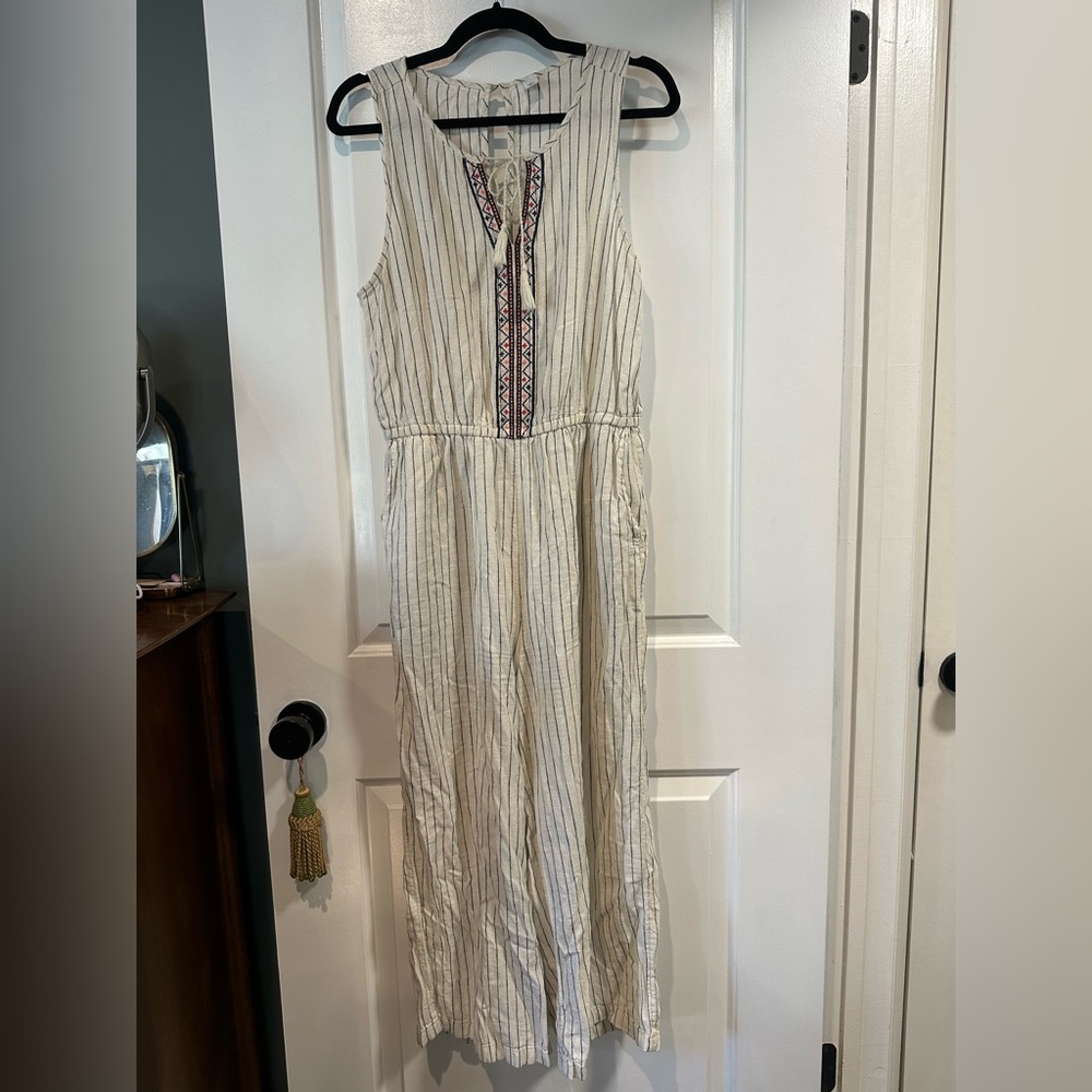 Old Navy Linen Blend Jumpsuit- Size M